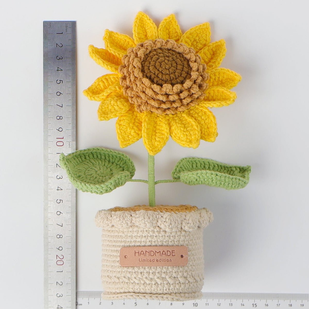 Tournesol en crochet