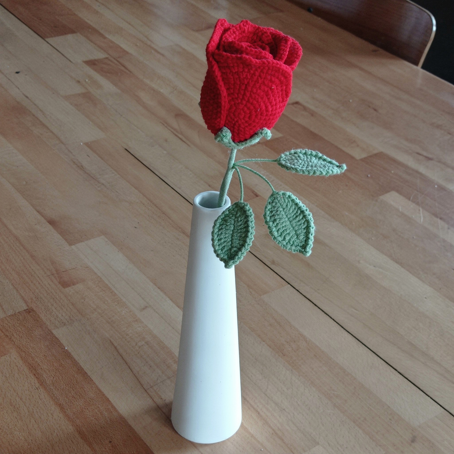 Rose rouge - 1 tige