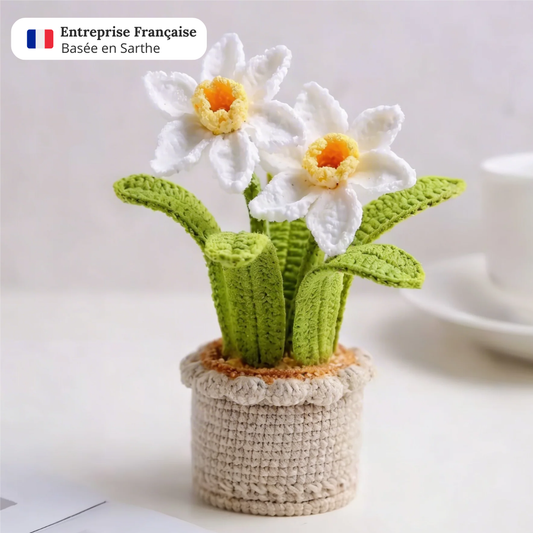 Jonquilles en crochet