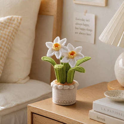 Jonquilles en crochet