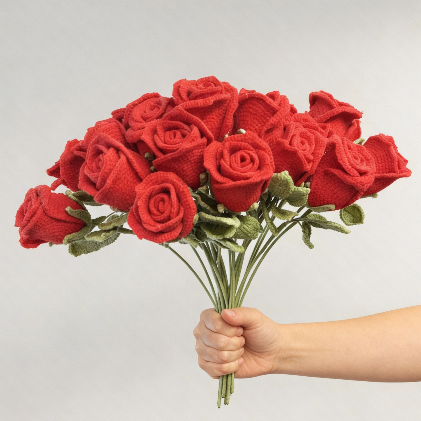 Brassée rouge "Je t'aime"