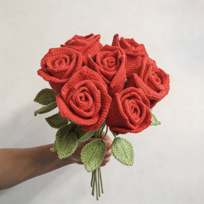 Brassée rouge "Je t'aime"