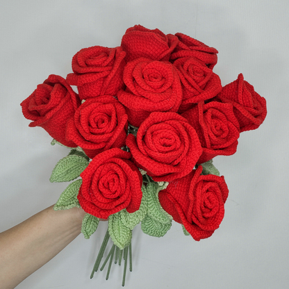 Brassée rouge "Je t'aime"