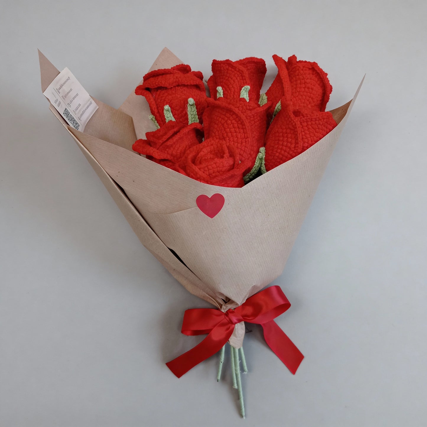 Brassée rouge "Je t'aime"