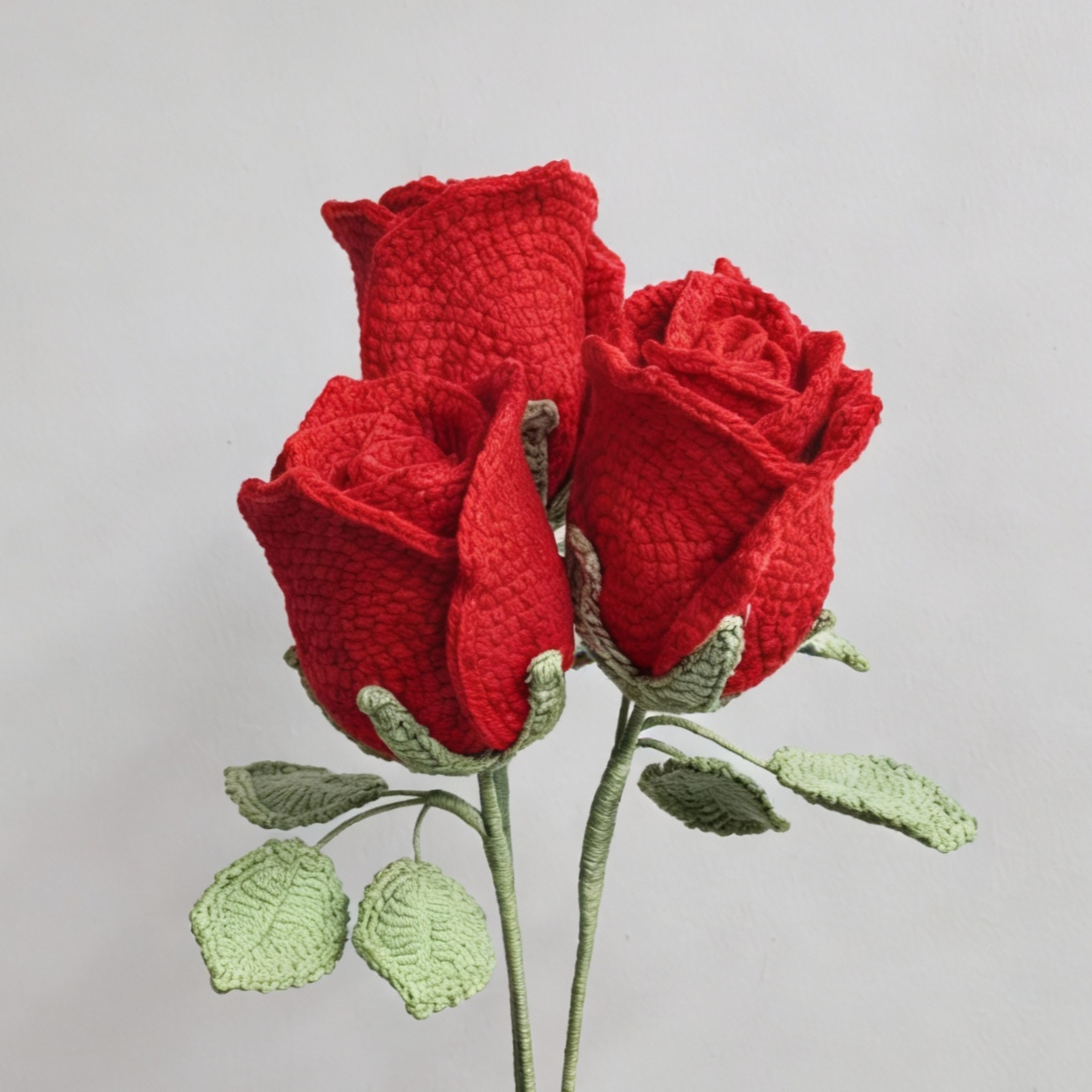 Brassée rouge "Je t'aime"