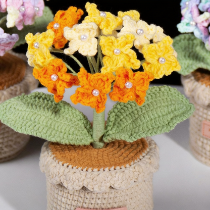 Hortensia en crochet